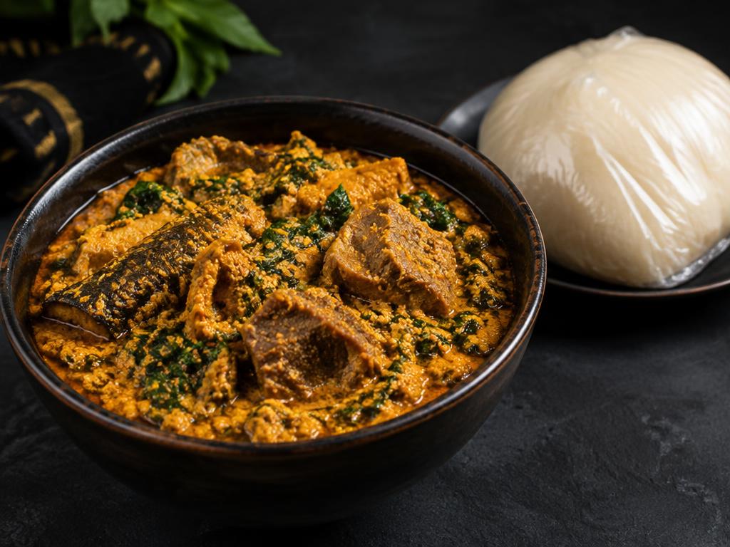 Egusi & Pounded Yam